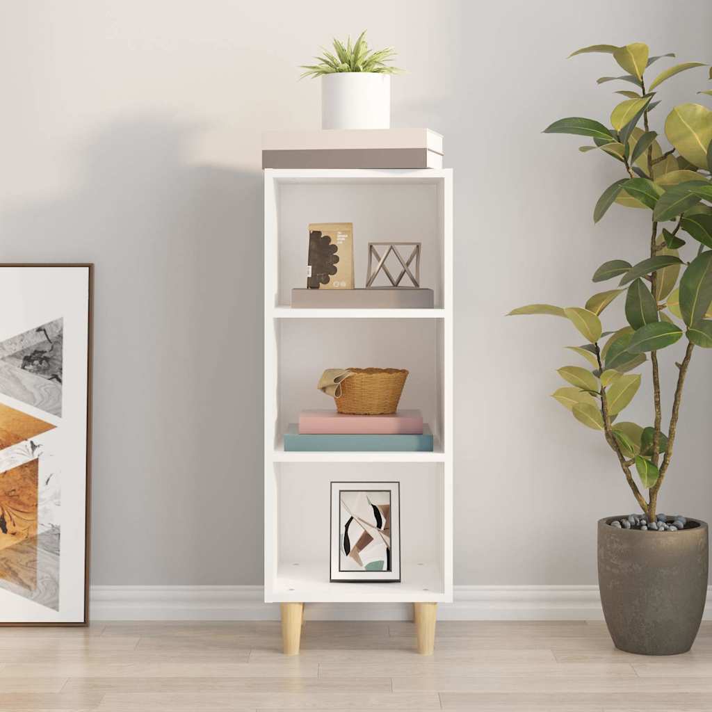 Sideboard Weiß 34,5x32,5x90 cm Holzwerkstoff