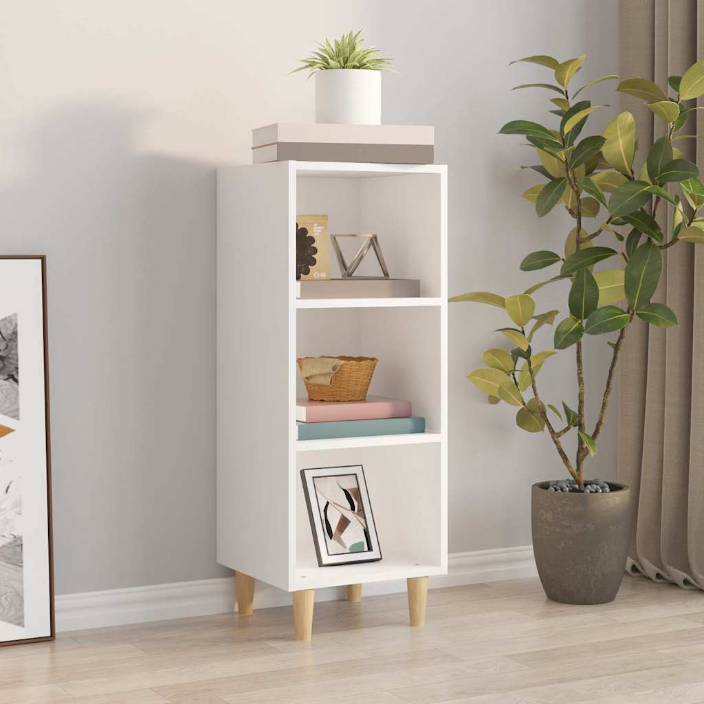 Sideboard Weiß 34,5x32,5x90 cm Holzwerkstoff
