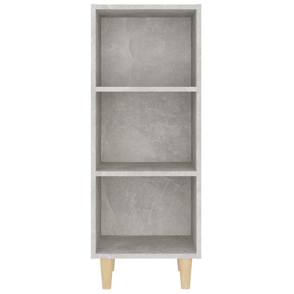 Sideboard Betongrau 34,5x32,5x90 cm Holzwerkstoff