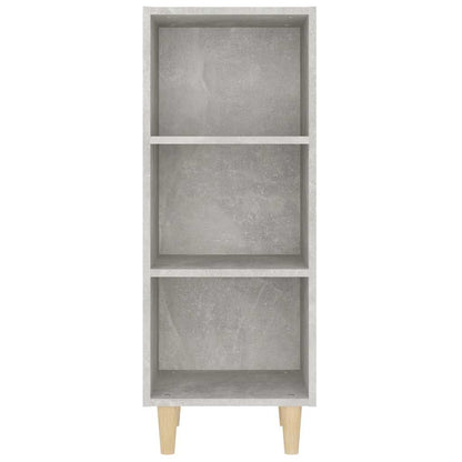 Sideboard Betongrau 34,5x32,5x90 cm Holzwerkstoff