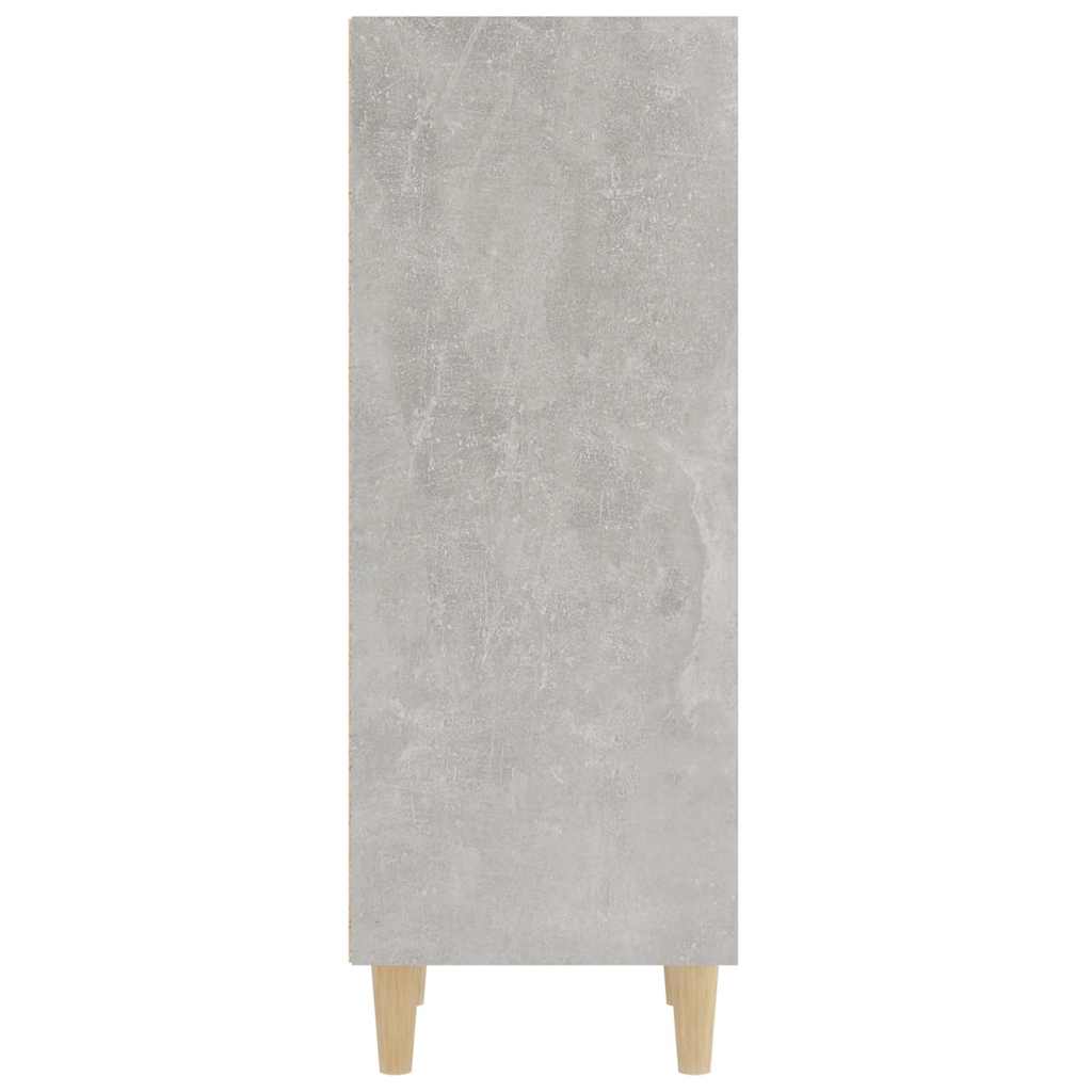 Sideboard Betongrau 34,5x32,5x90 cm Holzwerkstoff