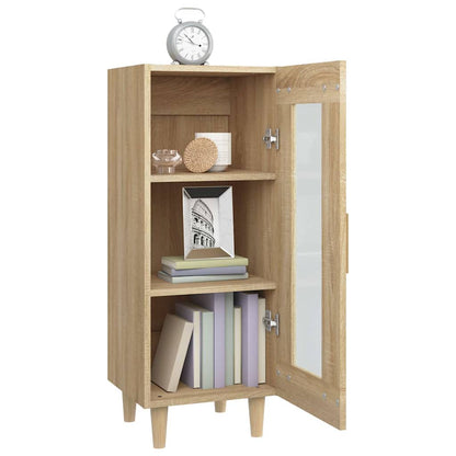 Sideboard Sonoma-Eiche 34,5x34x90 cm Holzwerkstoff