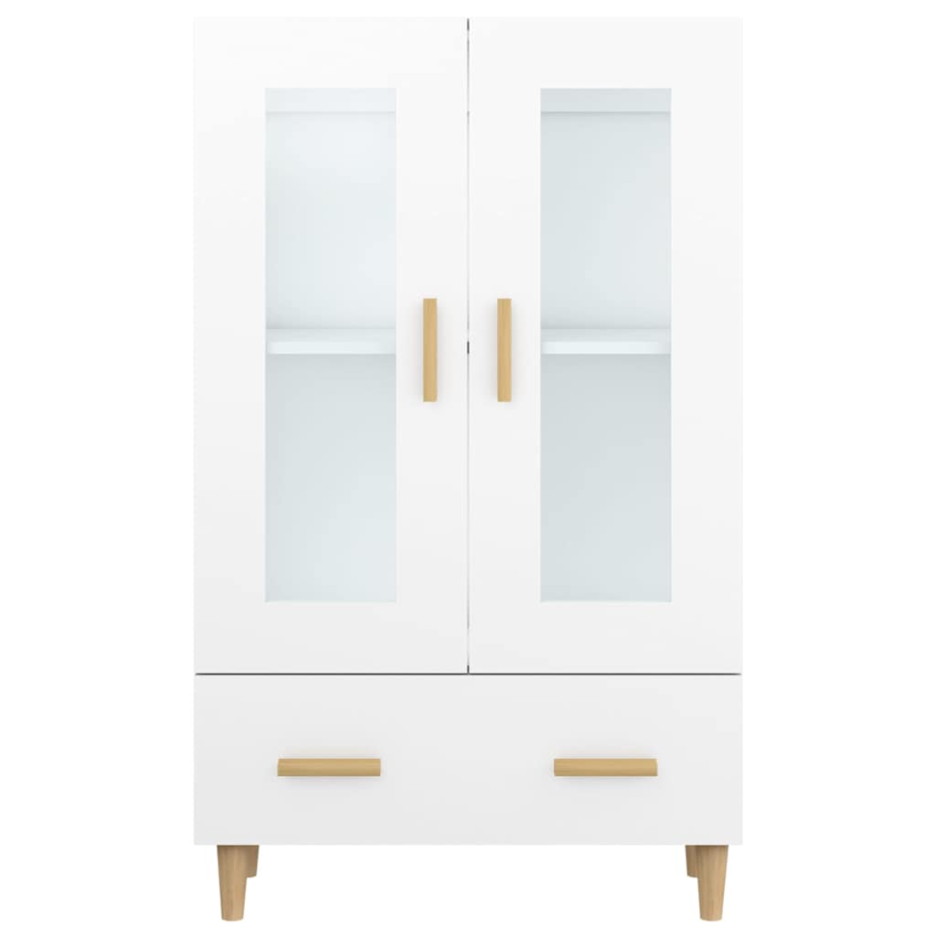 Highboard Weiß 70x31x115 cm Holzwerkstoff