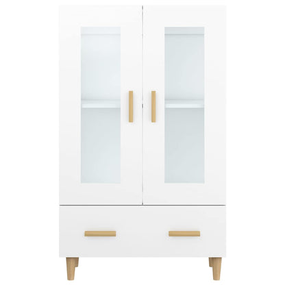 Highboard Weiß 70x31x115 cm Holzwerkstoff
