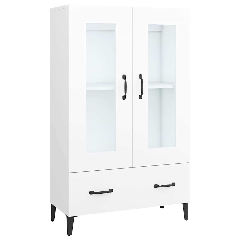 Highboard Weiß 70x31x115 cm Holzwerkstoff