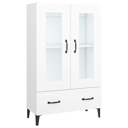 Highboard Weiß 70x31x115 cm Holzwerkstoff