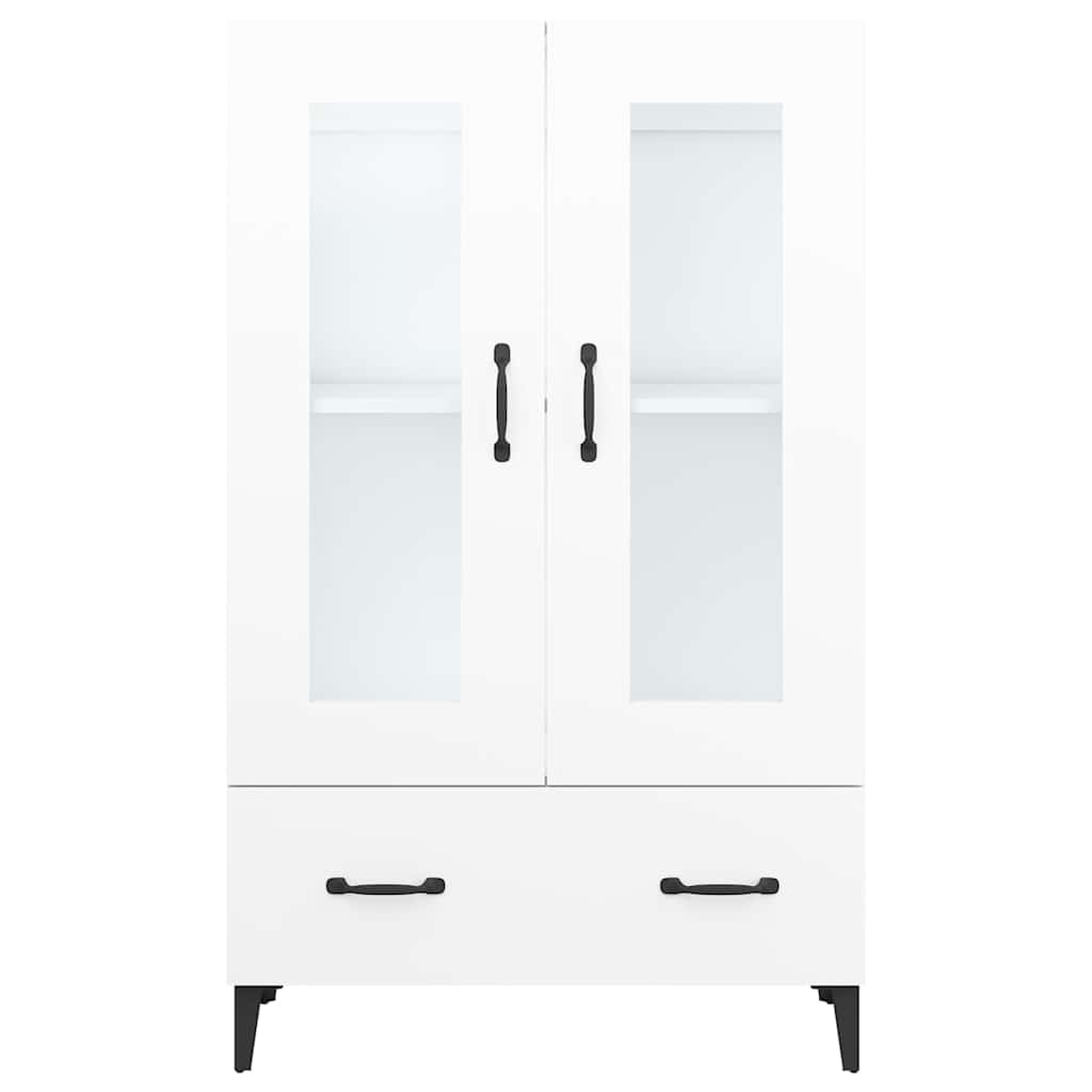 Highboard Weiß 70x31x115 cm Holzwerkstoff