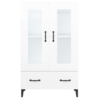 Highboard Weiß 70x31x115 cm Holzwerkstoff