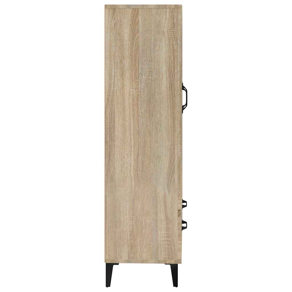 Highboard Sonoma-Eiche 70x31x115 cm Holzwerkstoff