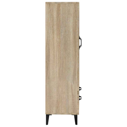 Highboard Sonoma-Eiche 70x31x115 cm Holzwerkstoff