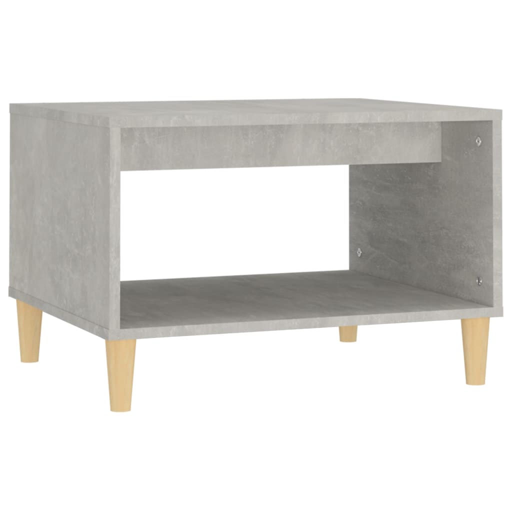 Couchtisch Betongrau 60x50x40 cm Holzwerkstoff