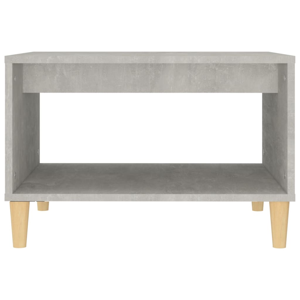 Couchtisch Betongrau 60x50x40 cm Holzwerkstoff