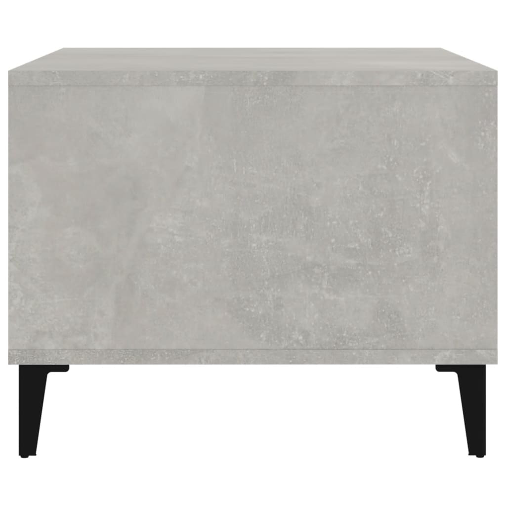 Couchtisch Betongrau 60x50x40 cm Holzwerkstoff