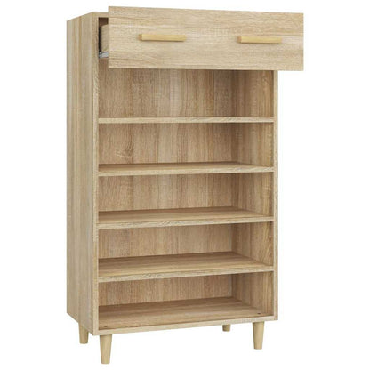 Schuhschrank Sonoma-Eiche 60x35x105 cm Holzwerkstoff