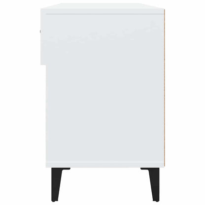 Schuhschrank Weiß 102x35x55 cm Holzwerkstoff