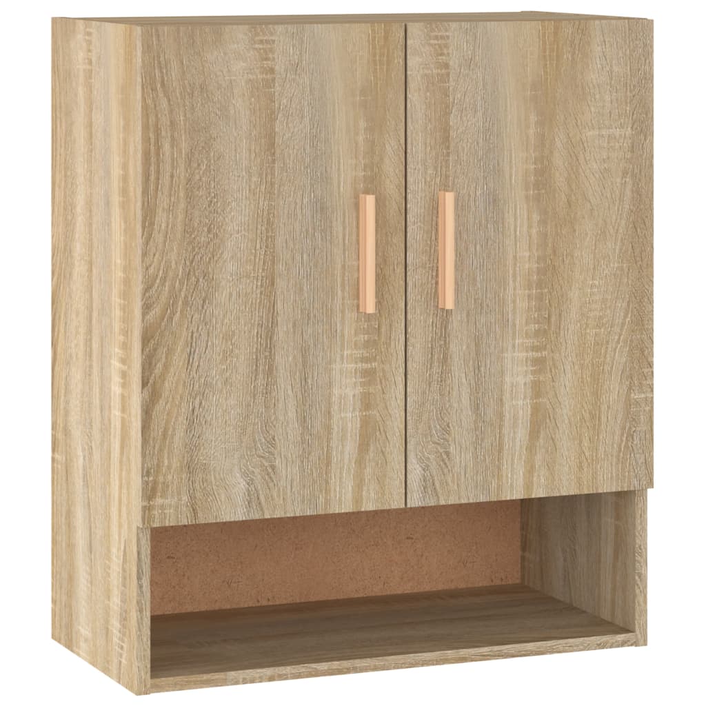 Armoire murale chêne Sonoma 60x31x70 cm matériau bois