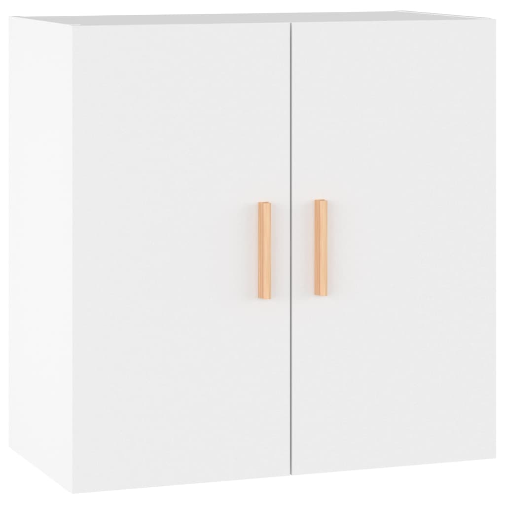 Armoire murale blanche 60x30x60 cm en bois