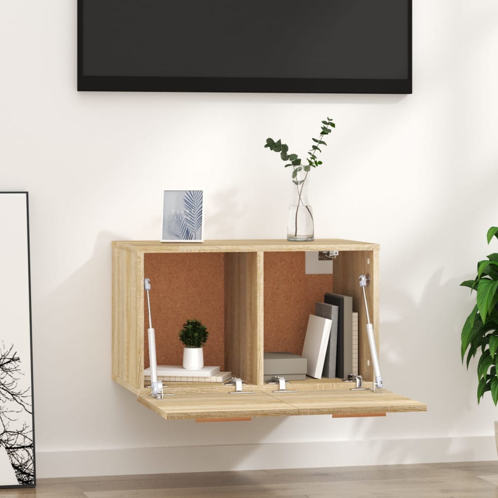 Wandschrank Sonoma-Eiche 60x36,5x35 cm Holzwerkstoff