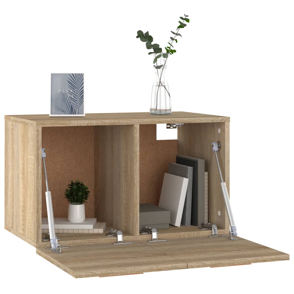 Wandschrank Sonoma-Eiche 60x36,5x35 cm Holzwerkstoff