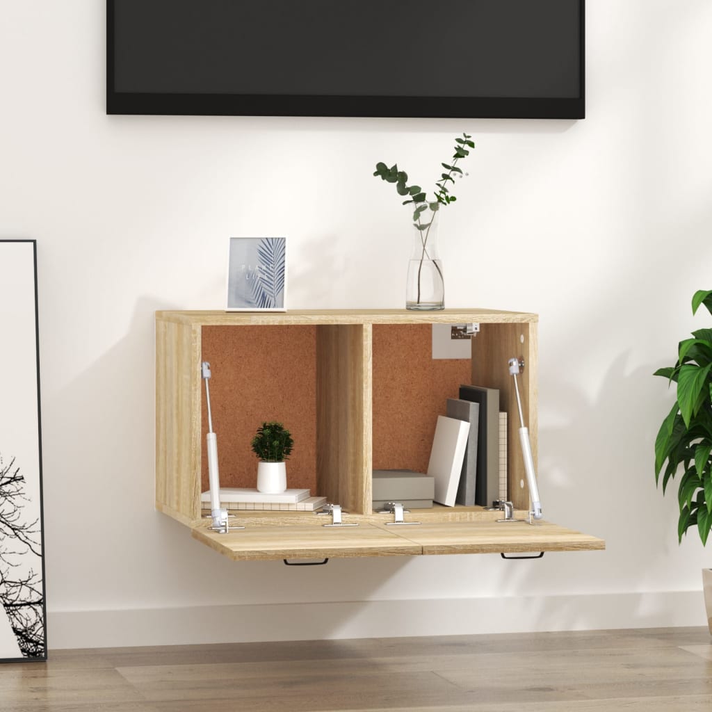 Wandschrank Sonoma-Eiche 60x36,5x35 cm Holzwerkstoff