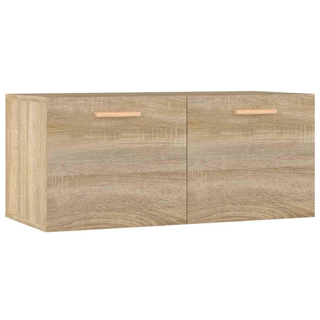 Wandschrank Sonoma-Eiche 80x35x36,5 cm Holzwerkstoff
