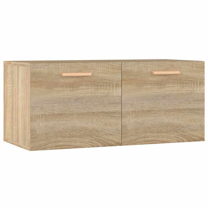 Wandschrank Sonoma-Eiche 80x35x36,5 cm Holzwerkstoff