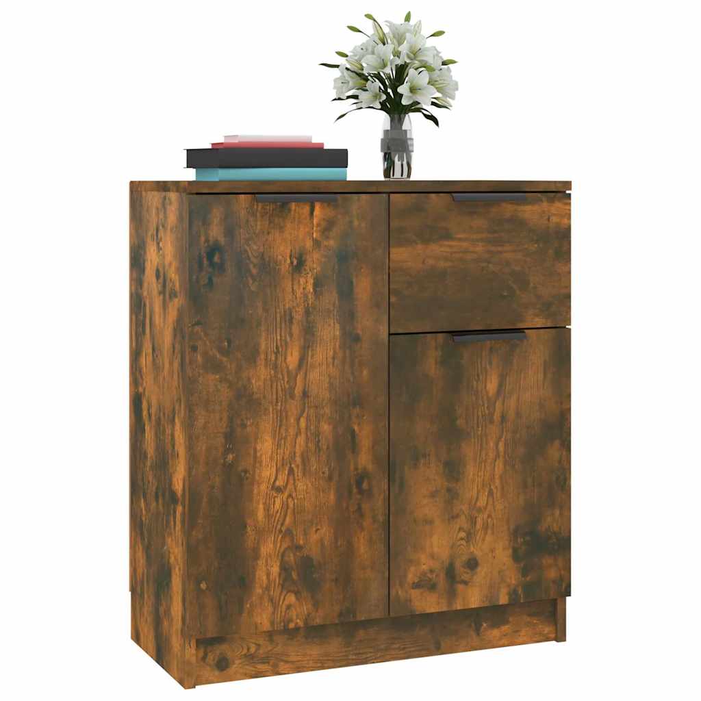 Sideboard Räuchereiche 60x30x70 cm Holzwerkstoff