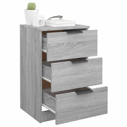 Nachttisch Grau Sonoma 40x36x65 cm