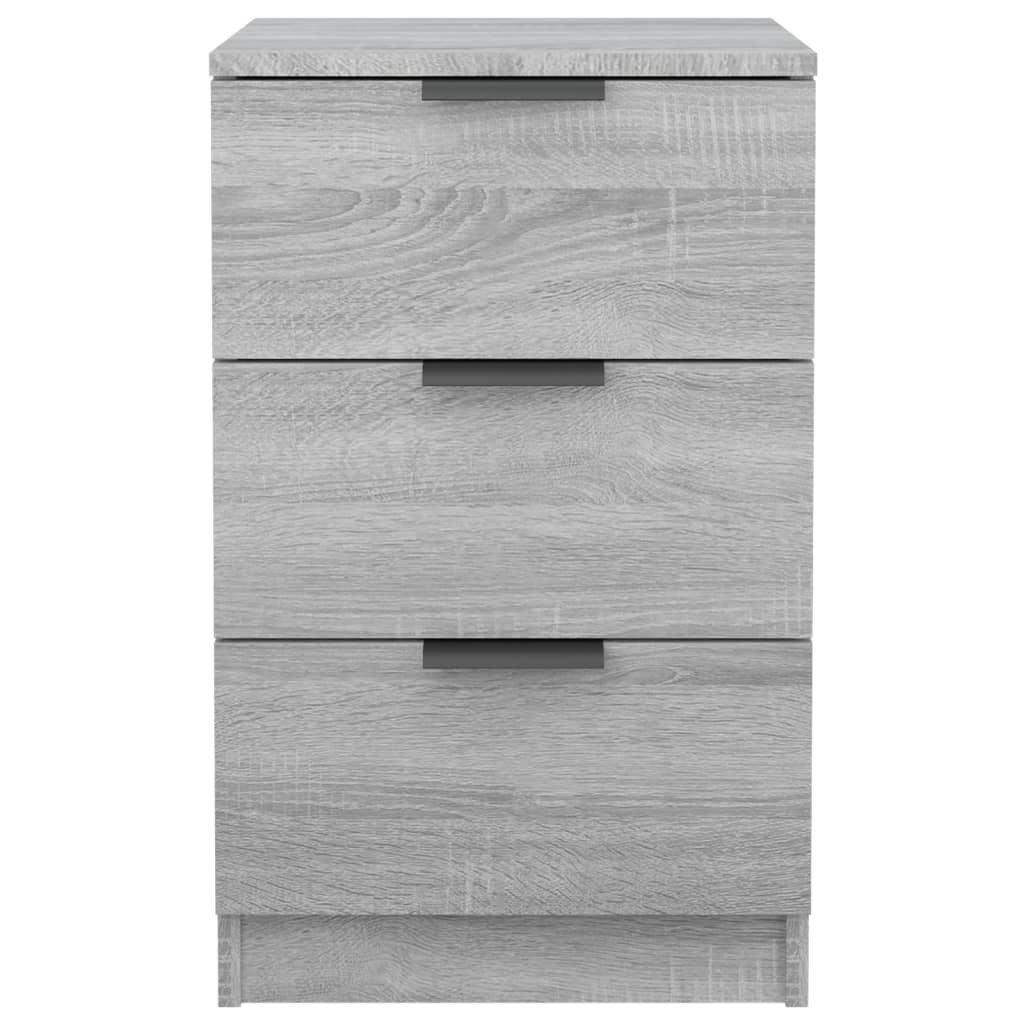 Table de chevet Gris Sonoma 40x36x65 cm