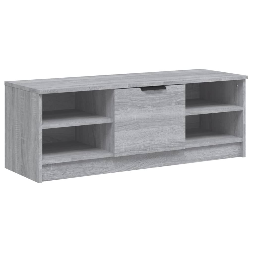 TV-Schrank Grau Sonoma 102x35,5x36,5 cm Holzwerkstoff