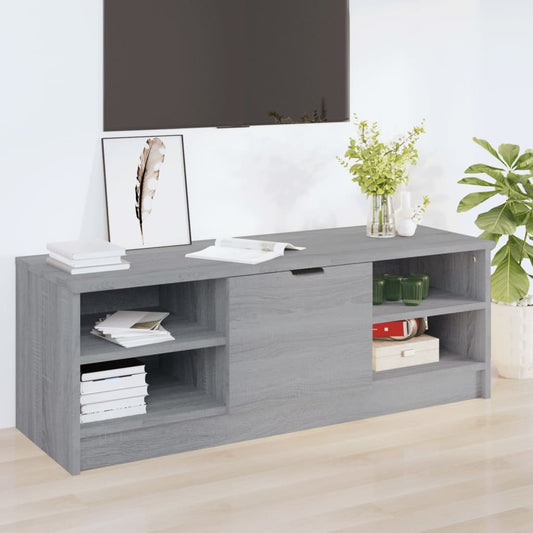 TV-Schrank Grau Sonoma 102x35,5x36,5 cm Holzwerkstoff