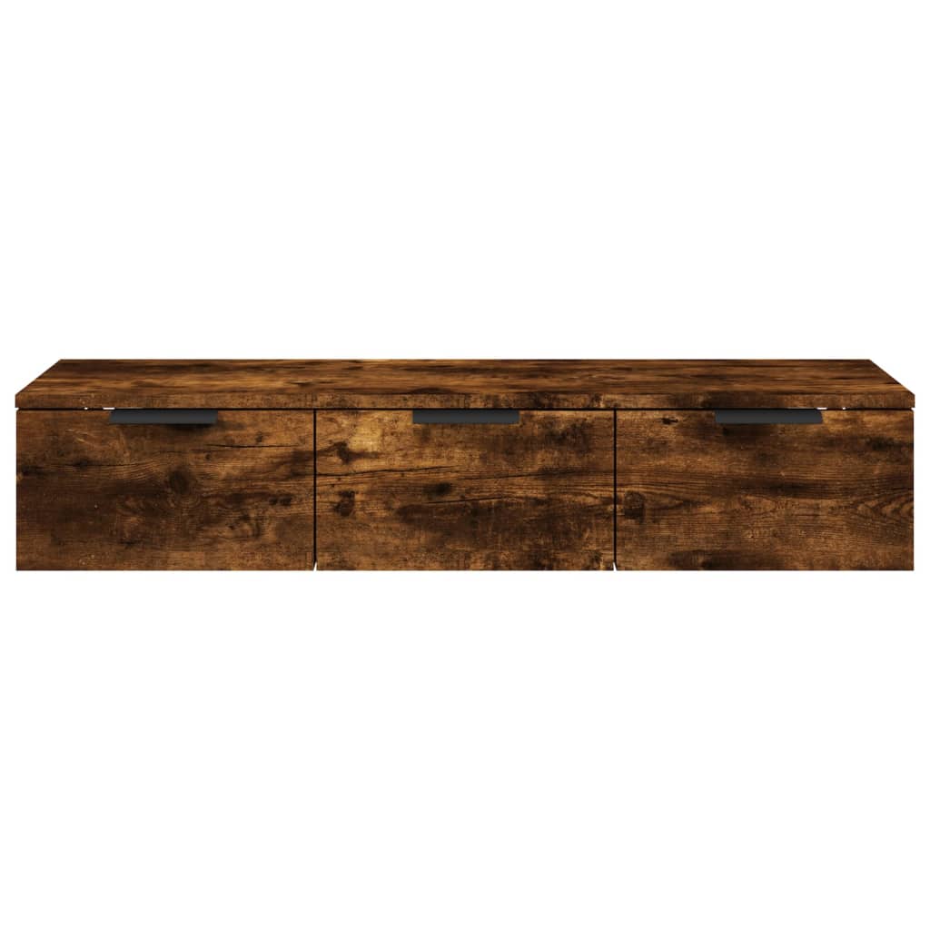 Wandschrank Räuchereiche 102x30x20 cm Holzwerkstoff