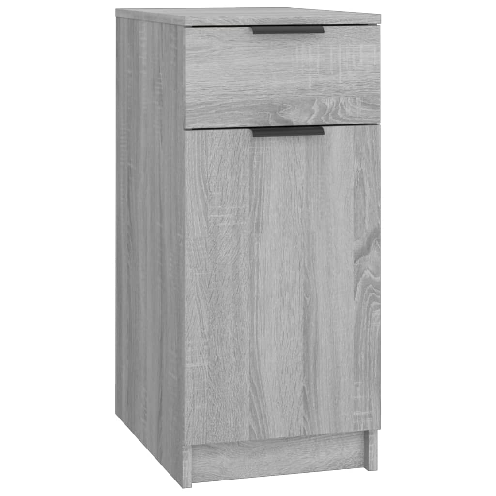 Armoire de bureau gris Sonoma 33,5x50x75 cm en bois