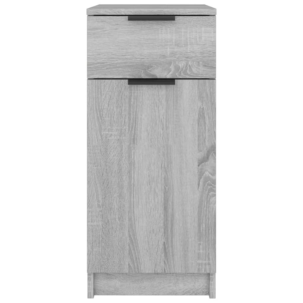 Armoire de bureau gris Sonoma 33,5x50x75 cm en bois