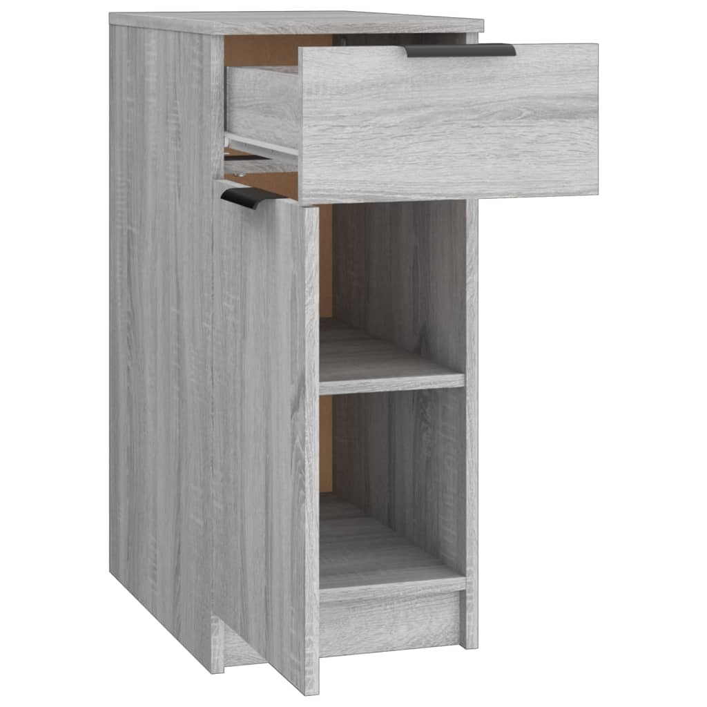 Armoire de bureau gris Sonoma 33,5x50x75 cm en bois