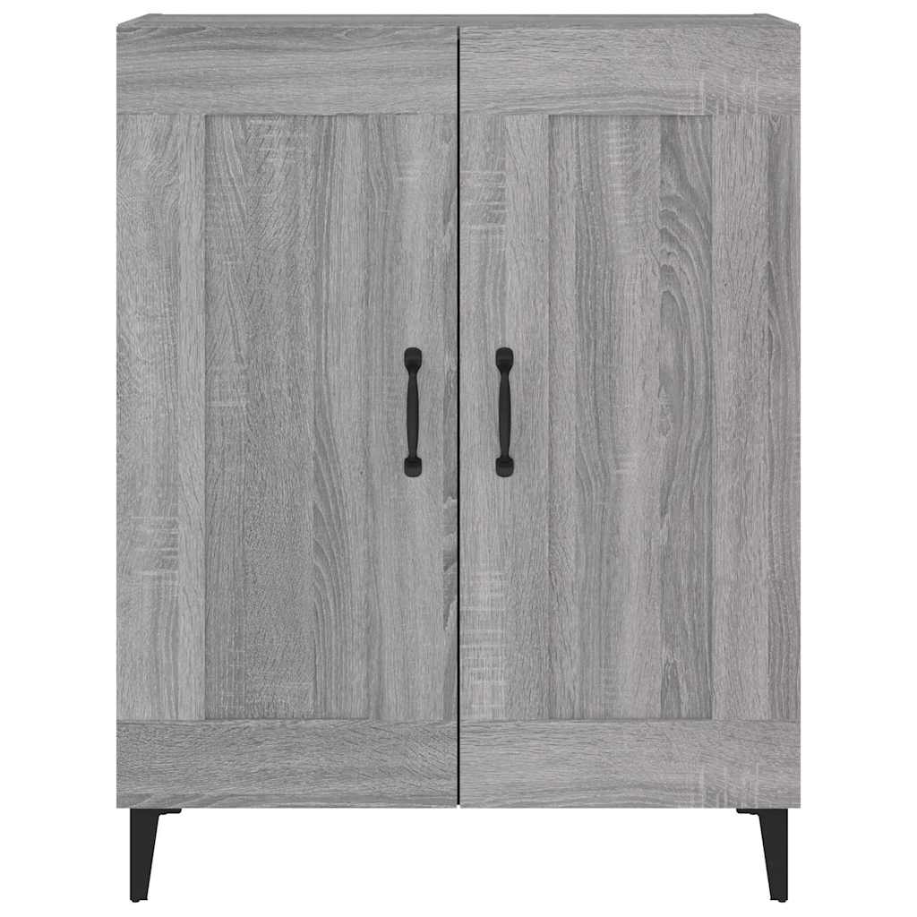 Sideboard Grau Sonoma 69,5x34x90 cm Holzwerkstoff