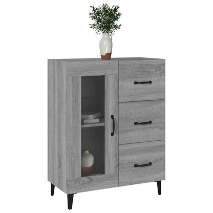 Sideboard Grau Sonoma 69,5x34x90 cm Holzwerkstoff