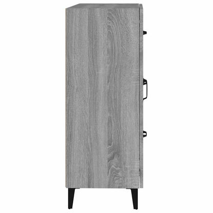 Sideboard Grau Sonoma 69,5x34x90 cm Holzwerkstoff