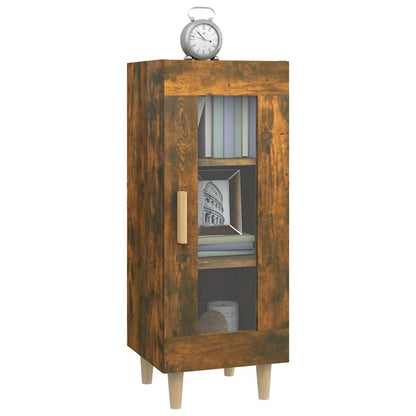 Sideboard Räuchereiche 34,5x34x90 cm Holzwerkstoff