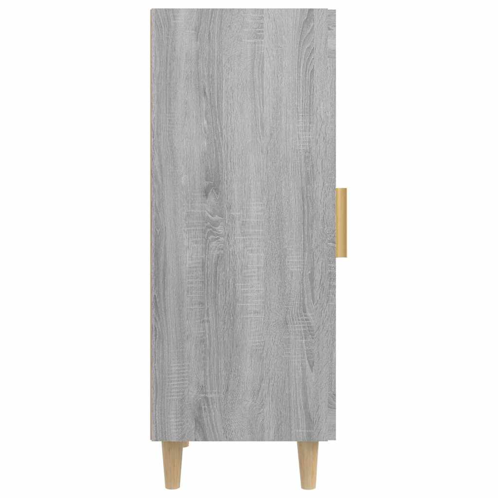 Sideboard Grau Sonoma 34,5x34x90 cm Holzwerkstoff