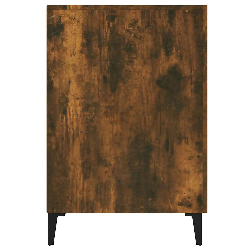 Schreibtisch Räuchereiche 140x50x75 cm Holzwerkstoff