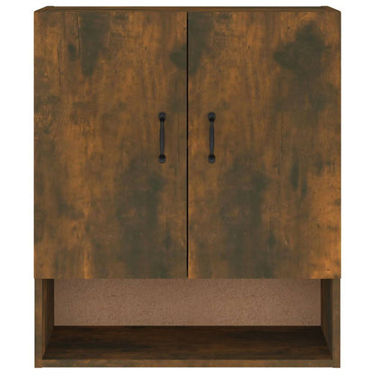 Wandschrank Räuchereiche 60x31x70 cm Holzwerkstoff