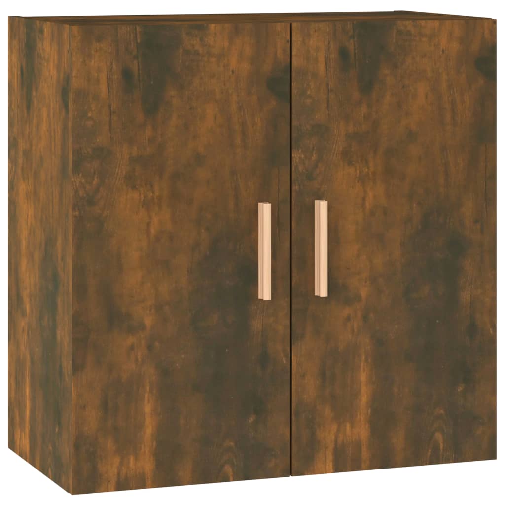 Armoire murale chêne fumé 60x30x60 cm matériau bois