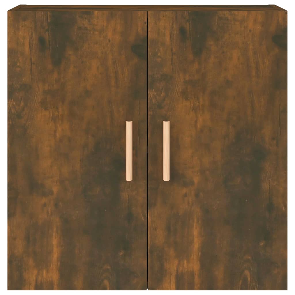 Armoire murale chêne fumé 60x30x60 cm matériau bois