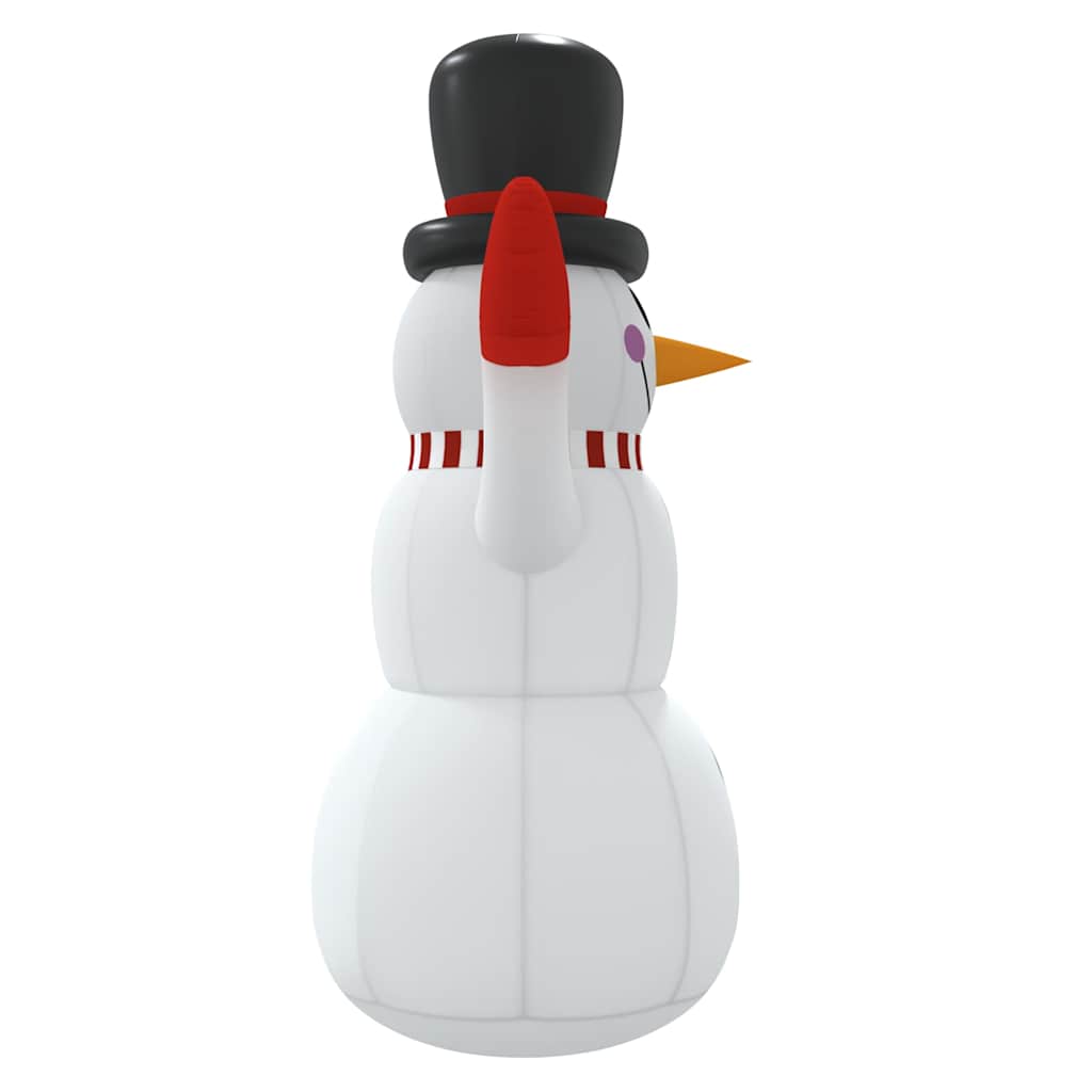Aufblasbarer Schneemann mit LEDs 240 cm