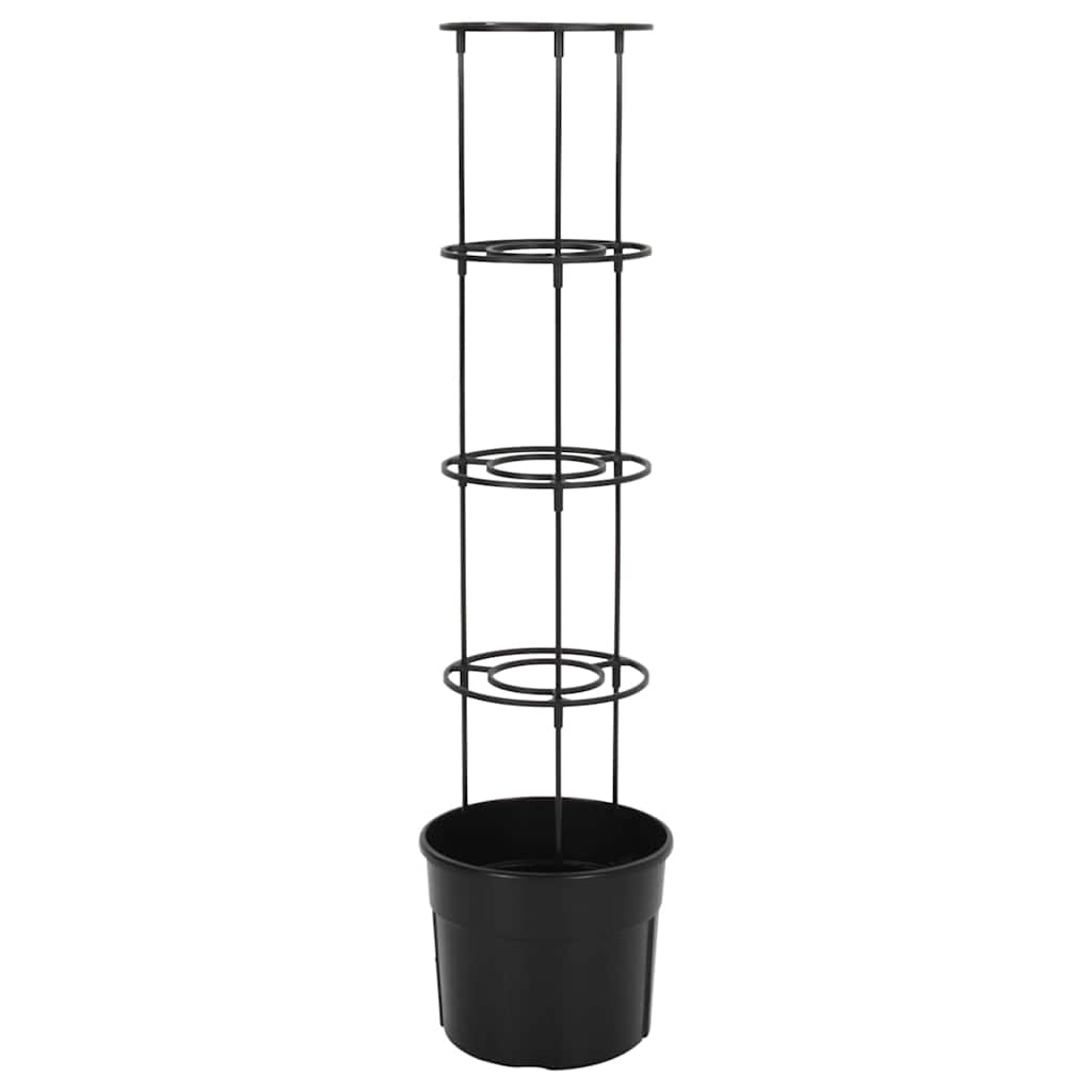 Tomatentopf Anthrazit Ø29,5x115 cm Polypropylen