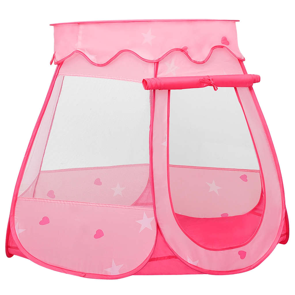 Tente de jeu pour enfants rose 102x102x82 cm