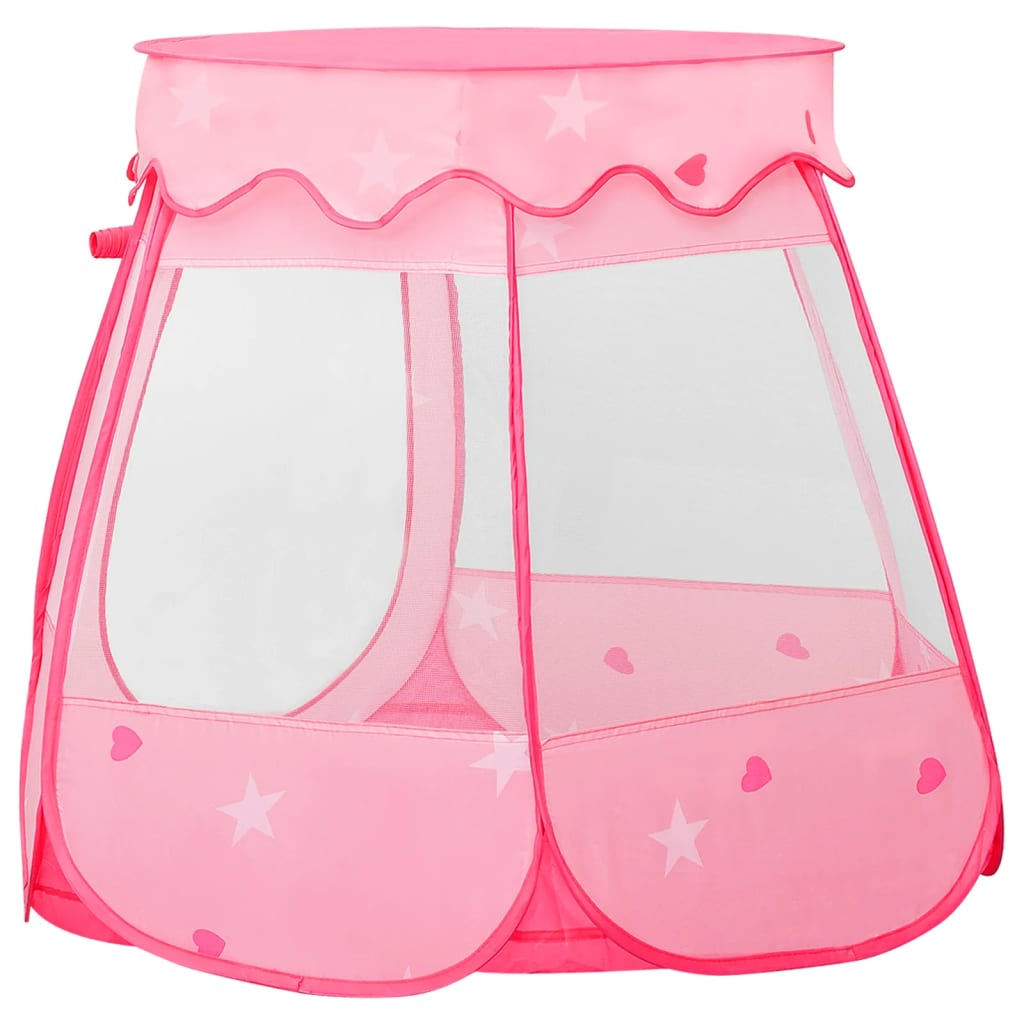 Tente de jeu pour enfants rose 102x102x82 cm