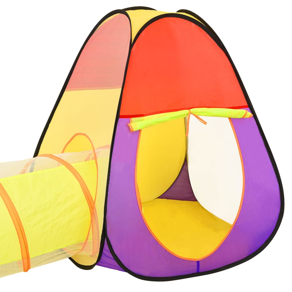 Tente de jeu pour enfants multicolore 255x80x100 cm