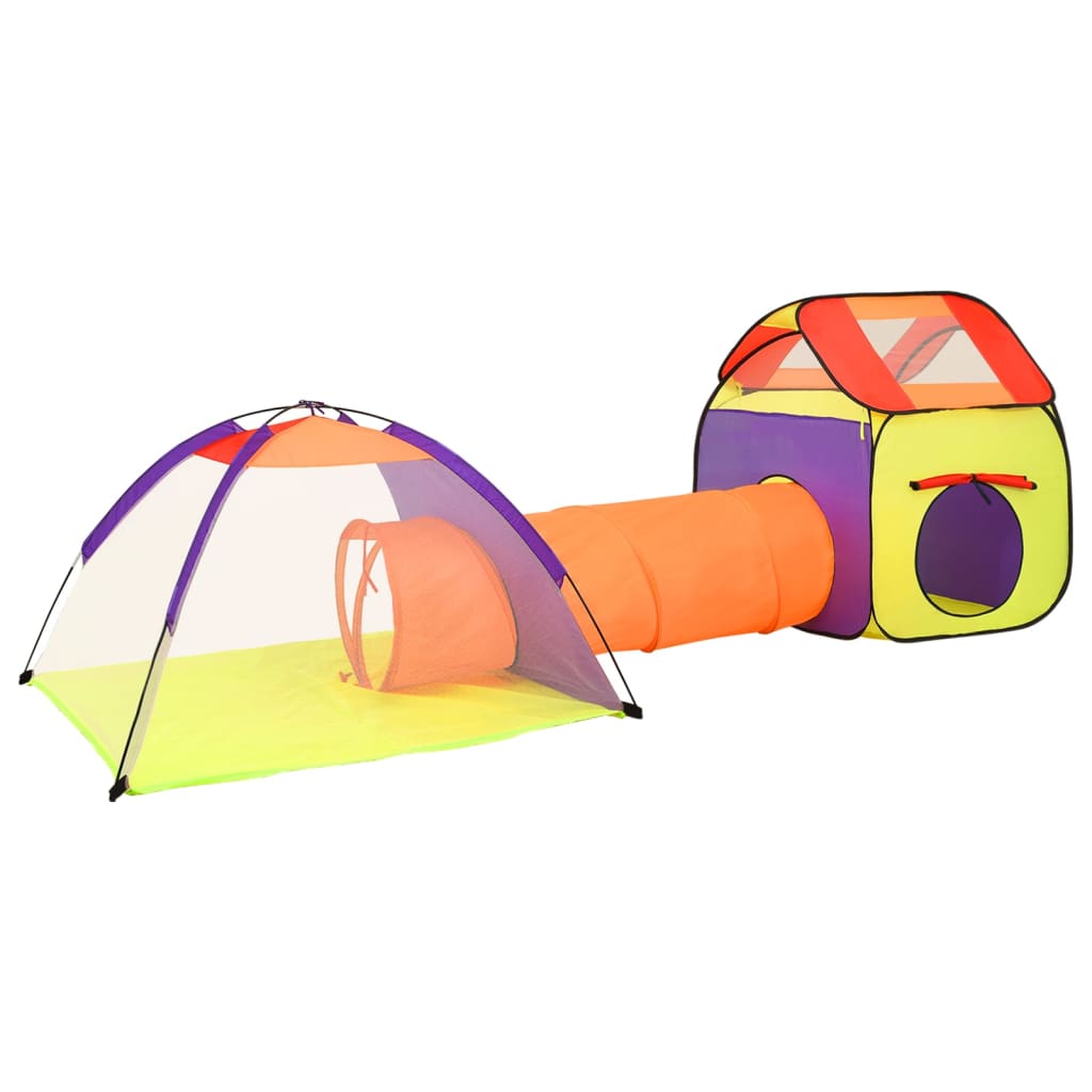 Tente de jeu pour enfants multicolore 338x123x111 cm